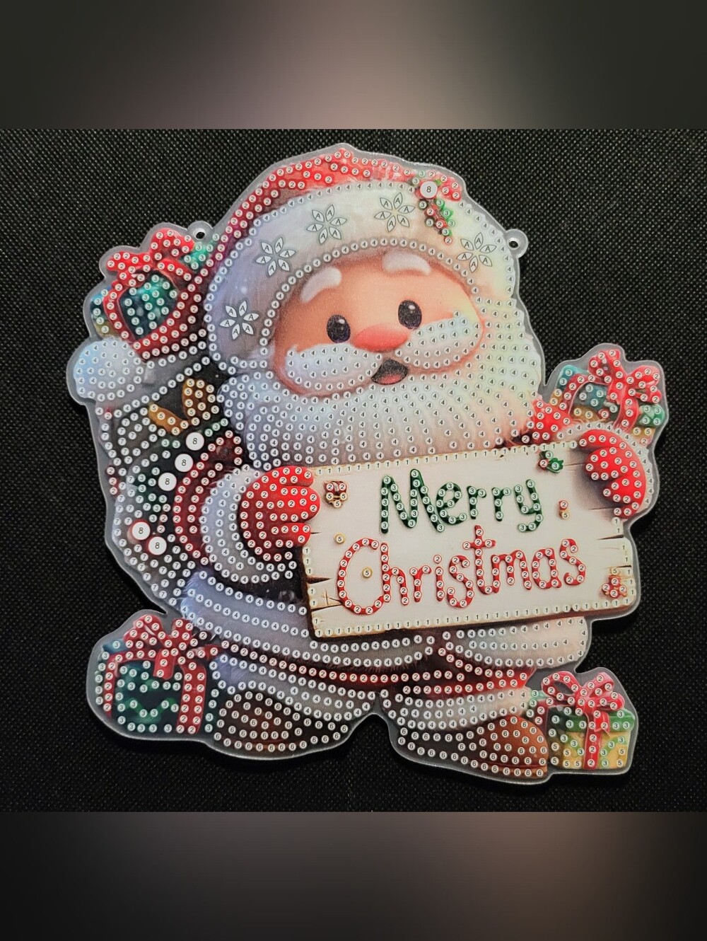 Santa Claus Diamond Art Hanging Kit